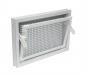 Preview: Kellerfenster weiss 60 x 50 cm Isolierverglasung 3.3 incl. Schutzgitter, Insektenschutz, 4 Fensterbauschrauben